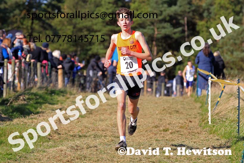 Boys under-15s 2023 Start Fitness NEHL, Druridge Bay Country Park, Northumberland.  Photo: David T. Hewitson/Sports for All Pics
